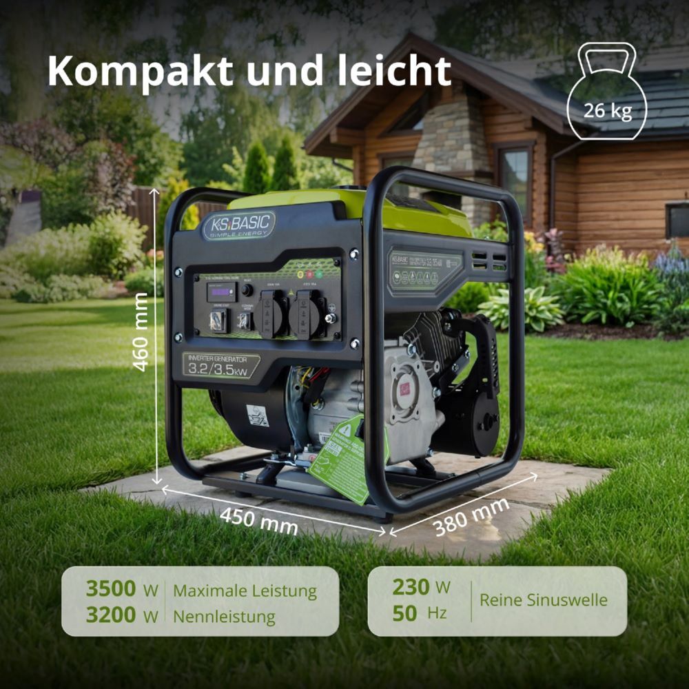 Produktbild Könner & Söhnen Inverter-Generator KSB 35i bild 5