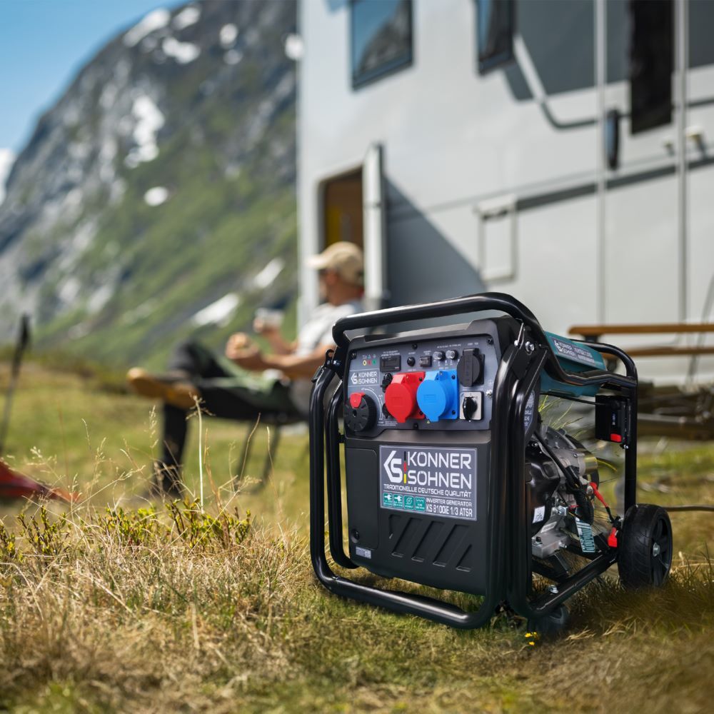 Produktbild Könner & Söhnen Inverter-Stromerzeuger KS 8100iE 1/3 ATSR bild 2