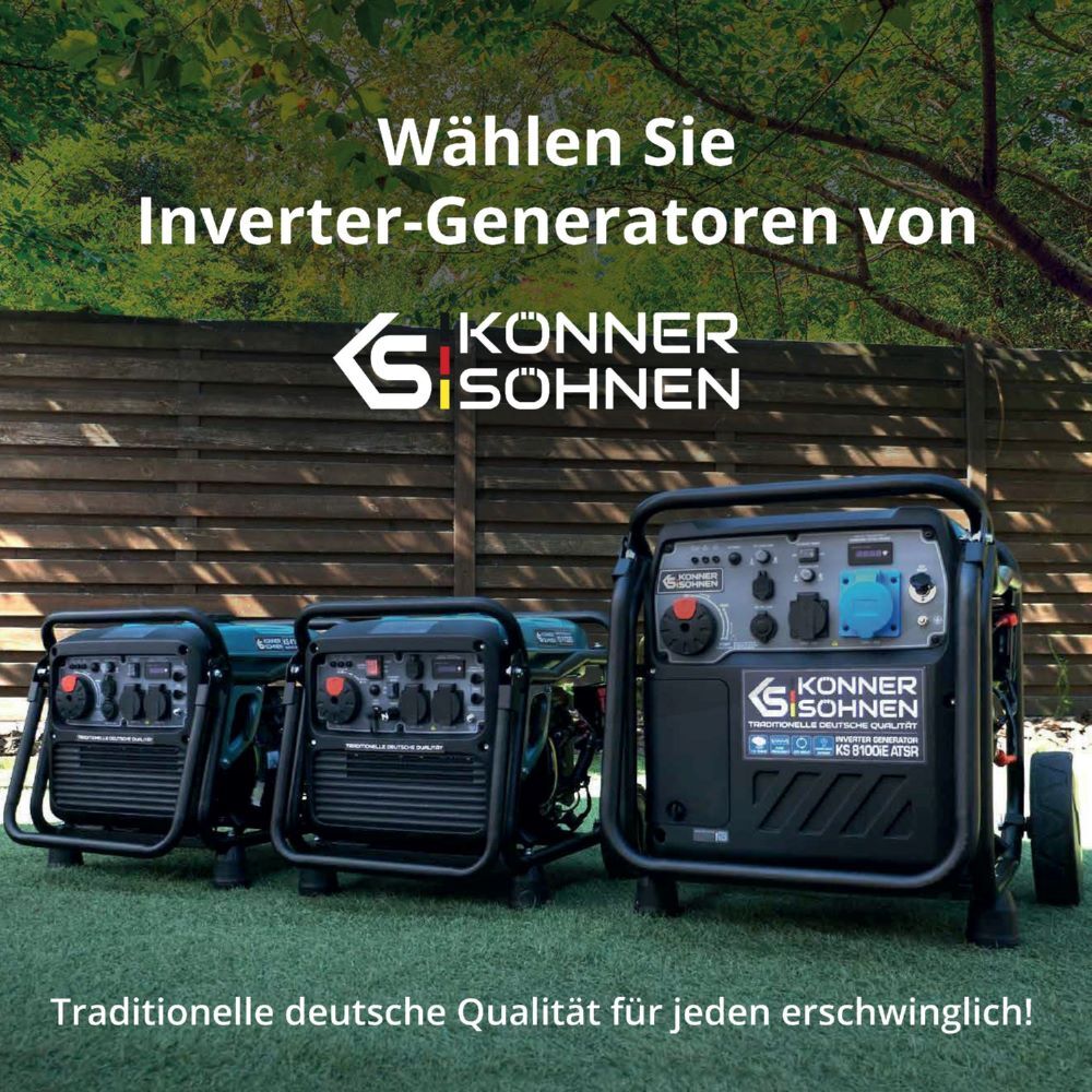 Produktbild Könner & Söhnen Inverter-Stromerzeuger KS 8100iE 1/3 ATSR bild 11
