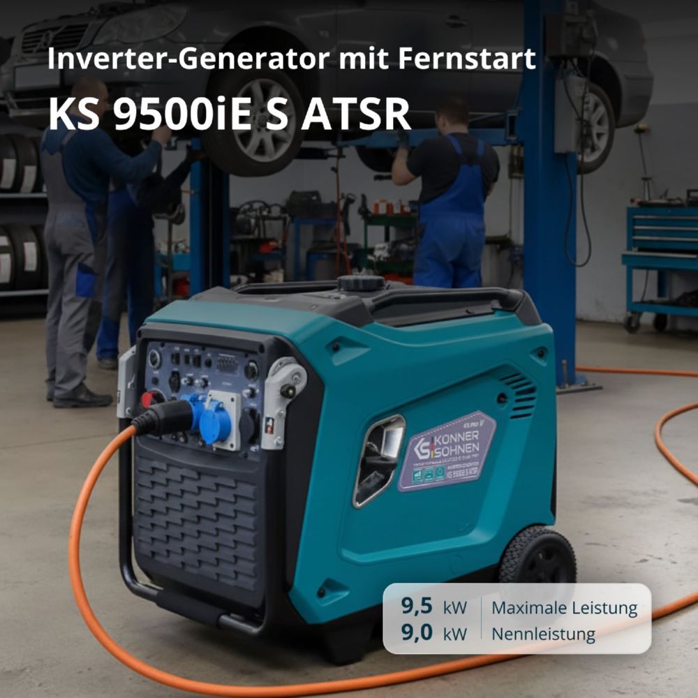 Produktbild Könner & Söhnen Invertergenerator KS 9500iE S ATSR bild 2
