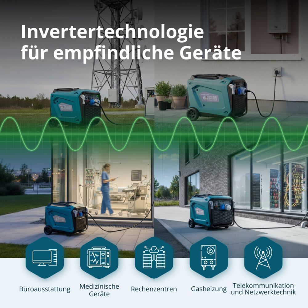 Produktbild Könner & Söhnen Invertergenerator KS 9500iE S ATSR bild 3