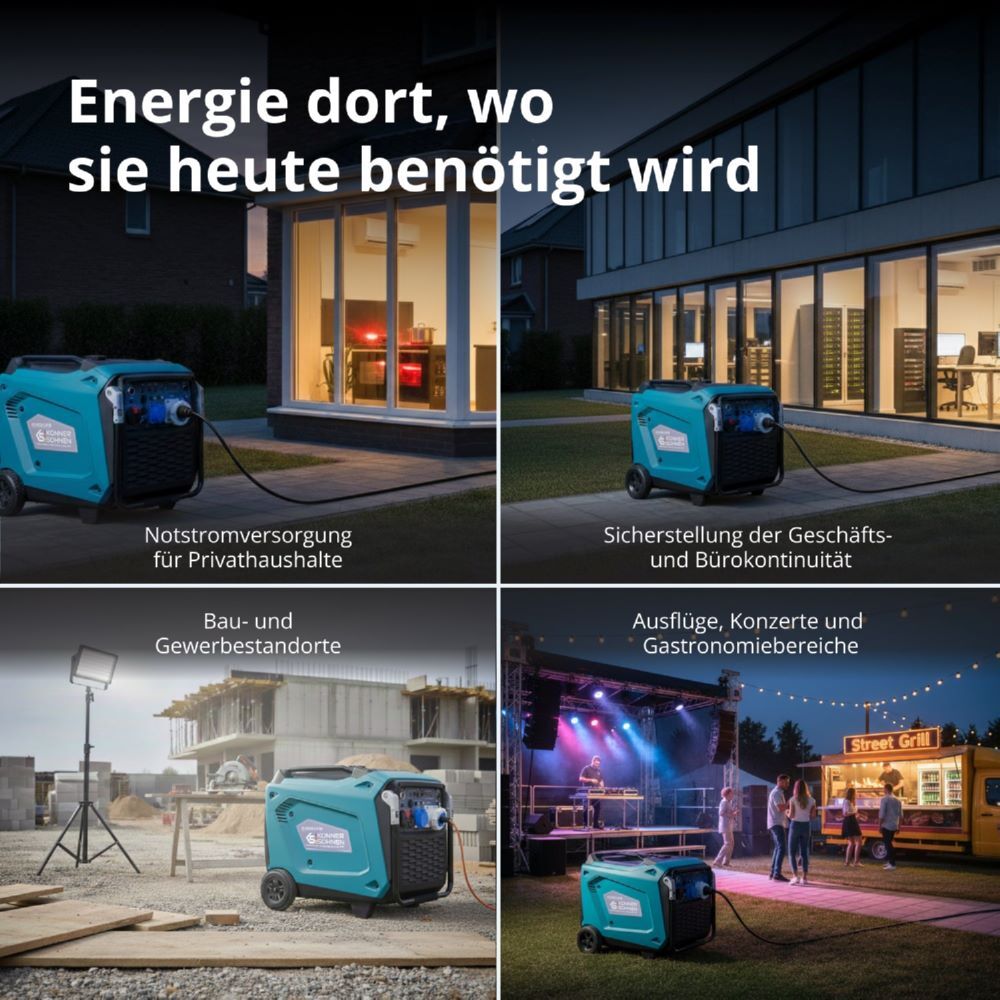 Produktbild Könner & Söhnen Invertergenerator KS 9500iE S ATSR bild 4