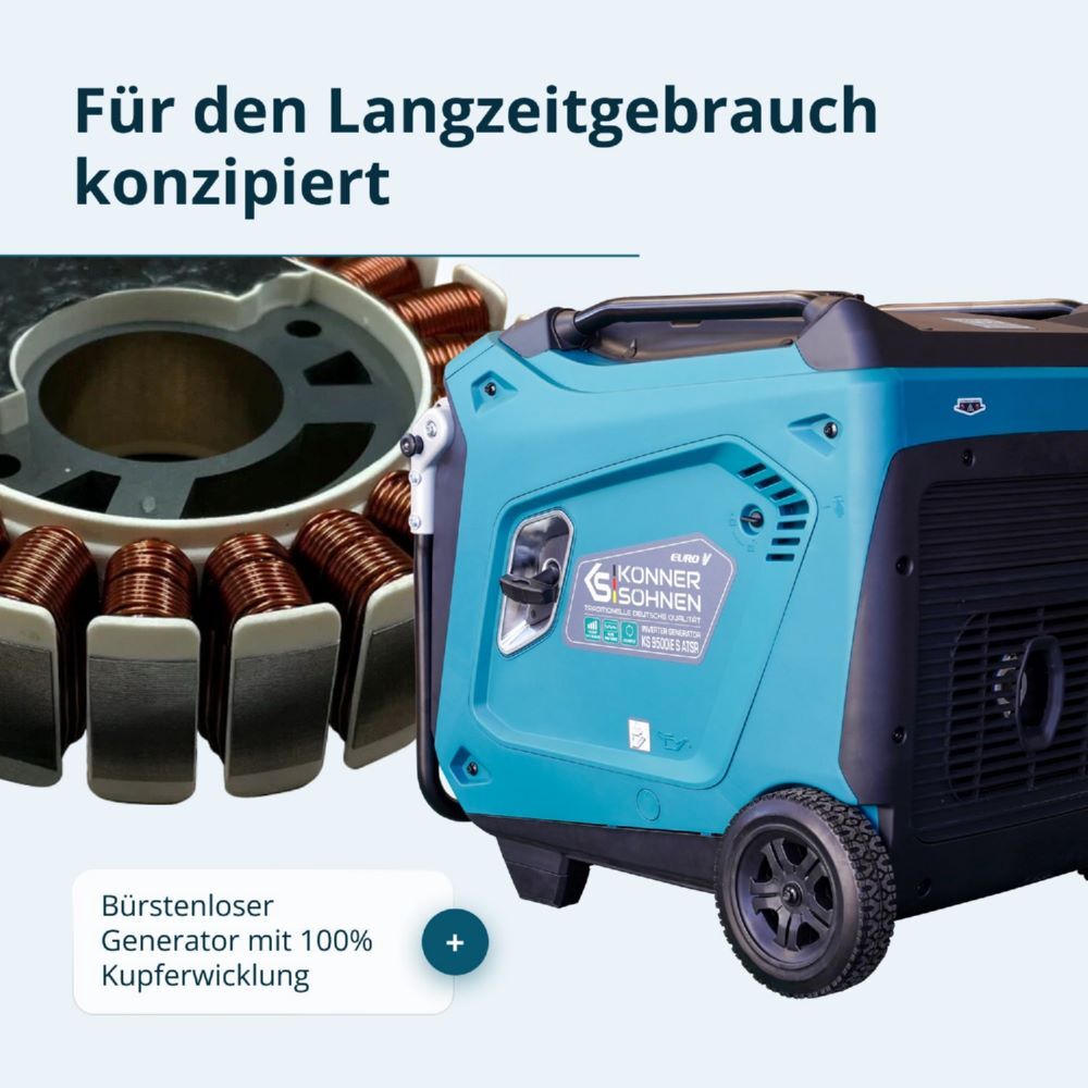 Produktbild Könner & Söhnen Invertergenerator KS 9500iE S ATSR bild 8