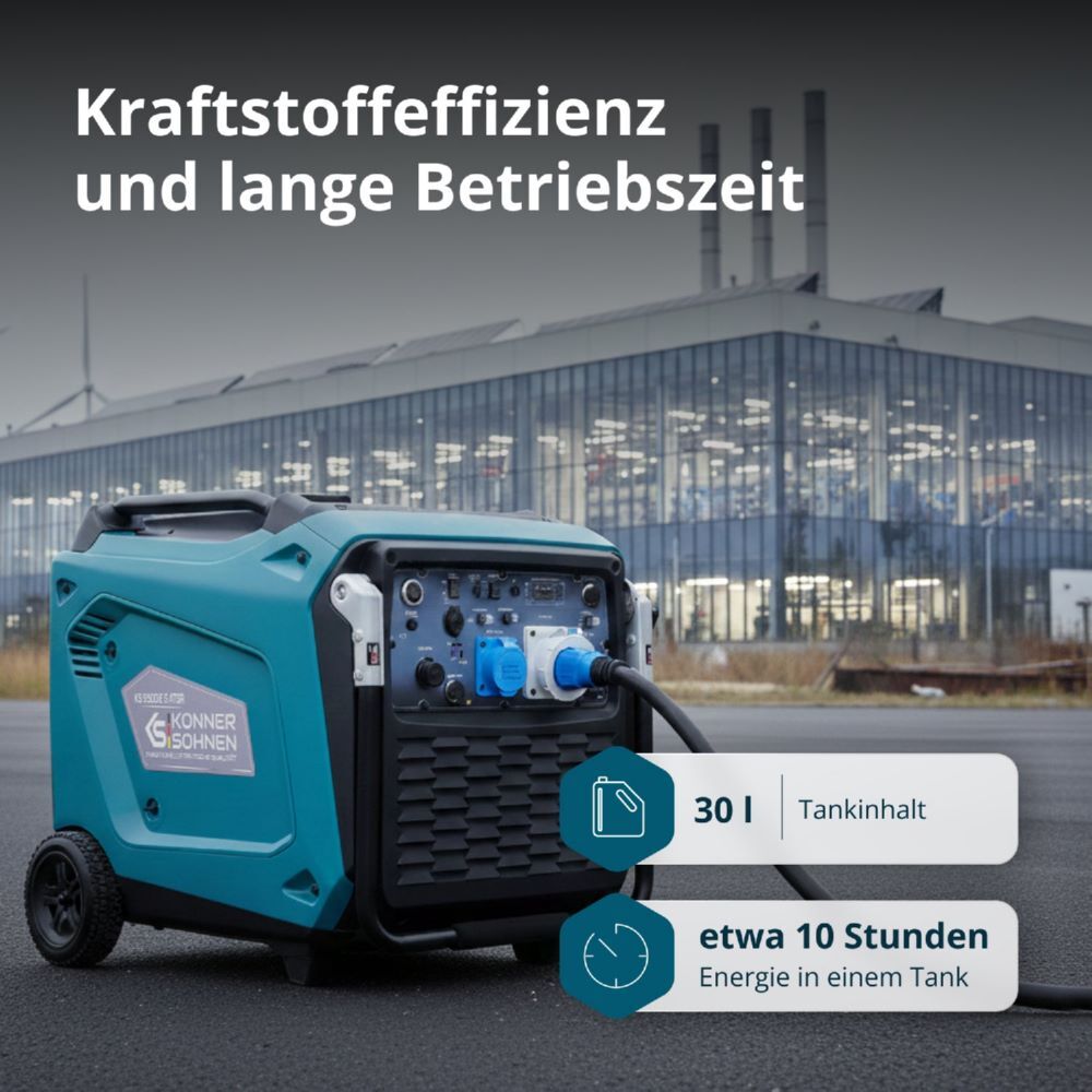 Produktbild Könner & Söhnen Invertergenerator KS 9500iE S ATSR bild 9