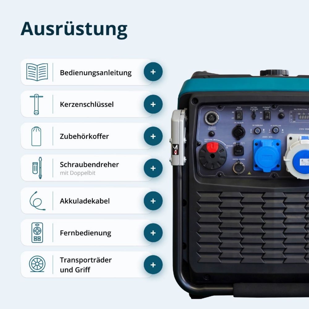 Produktbild Könner & Söhnen Invertergenerator KS 9500iE S ATSR bild 10