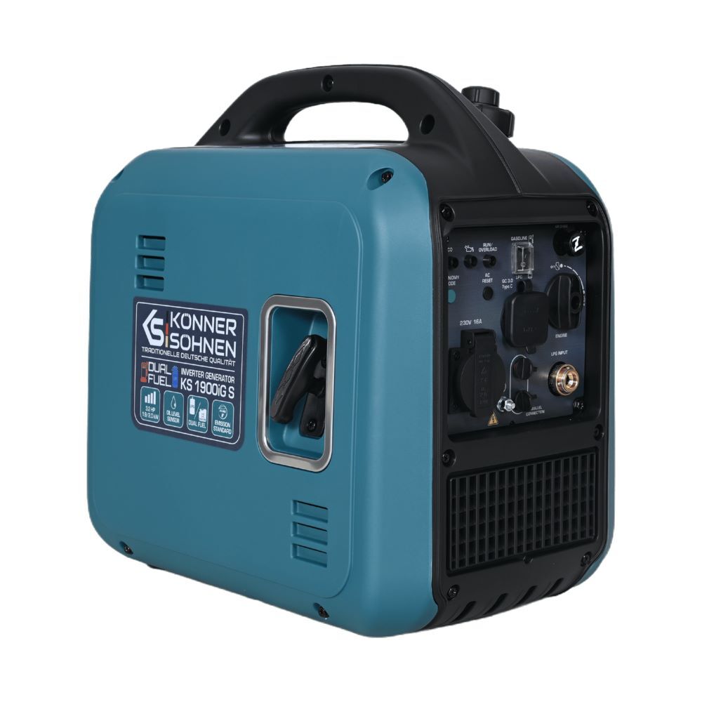Produktbild Könner & Söhnen Invertergenerator Gas Benzin KS 1900iG S