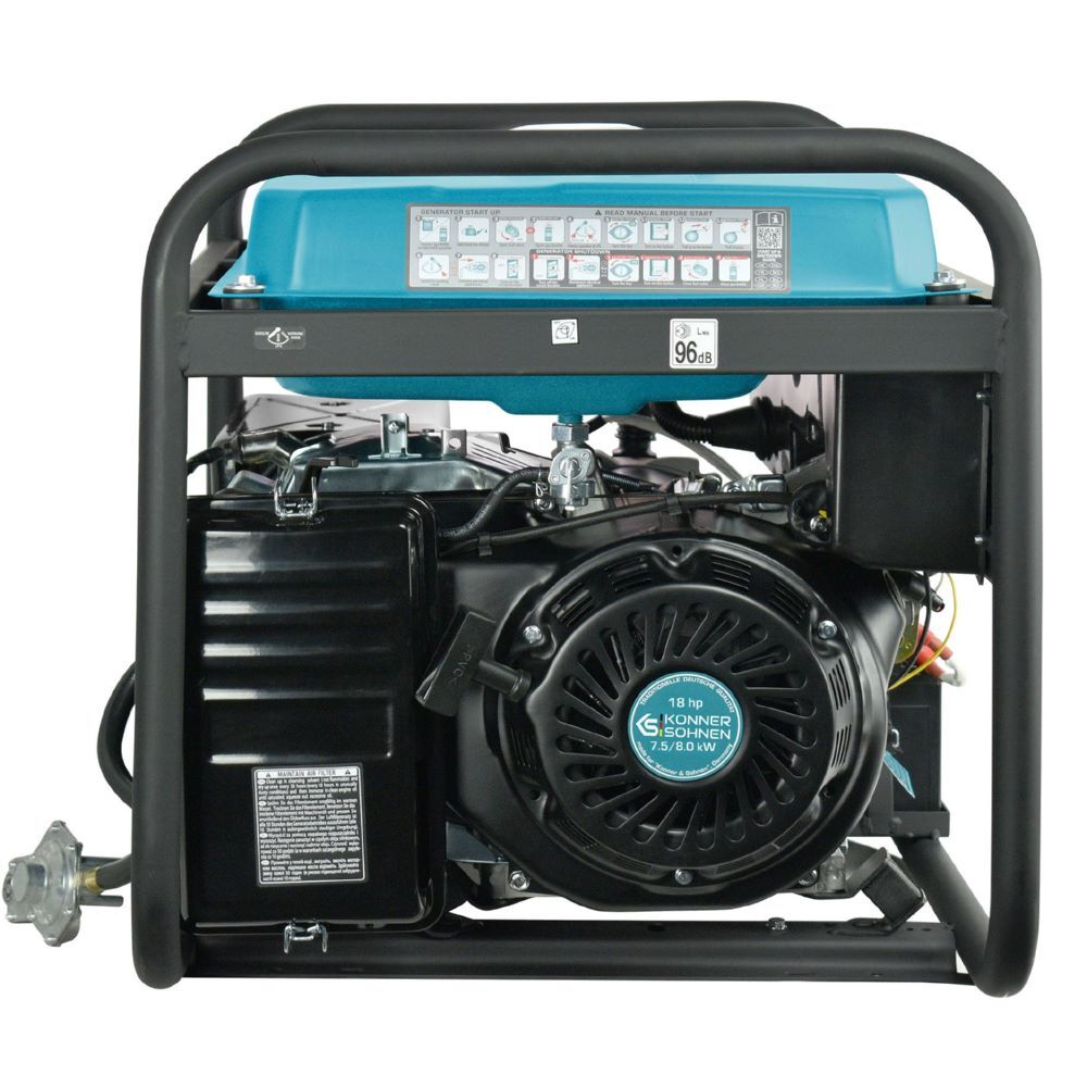 Produktbild Könner & Söhnen LPG/Benzin-Generator  KS 10000E G bild 4