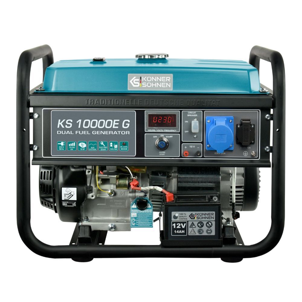 Produktbild Könner & Söhnen LPG/Benzin-Generator  KS 10000E G bild 5