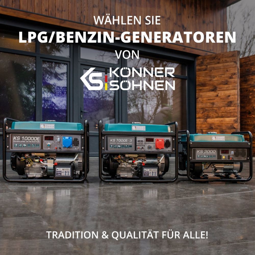 Produktbild Könner & Söhnen LPG/Benzin-Generator  KS 2900G bild 15