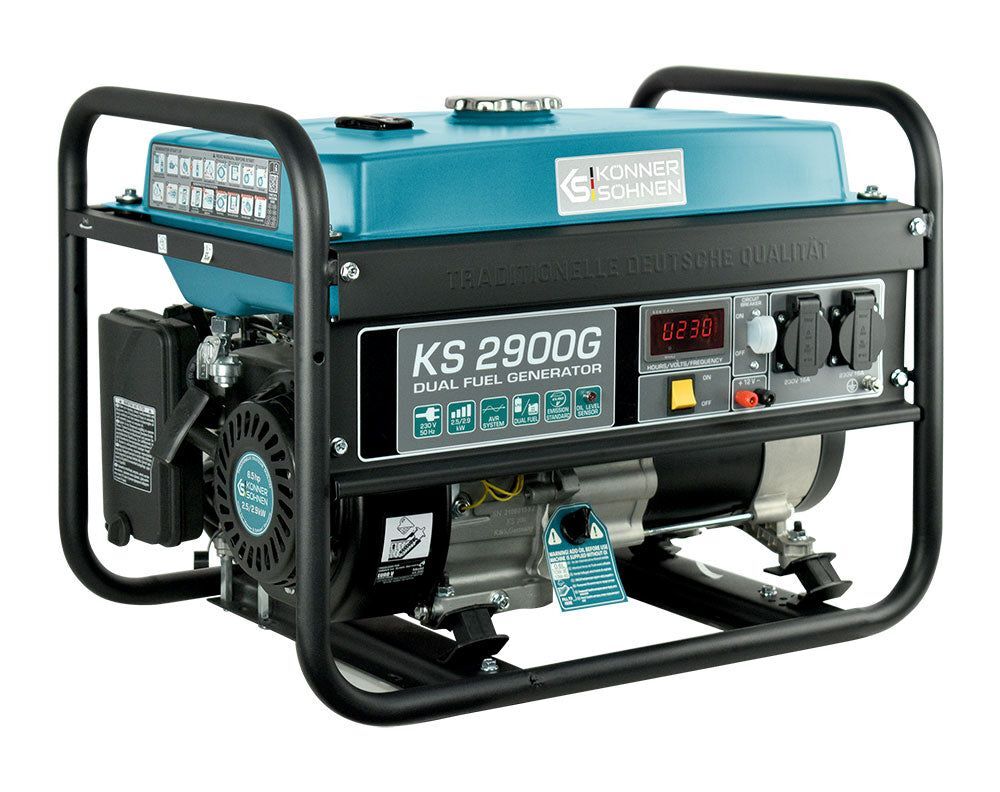 Produktbild Könner & Söhnen LPG Benzin Generator KS 2900G