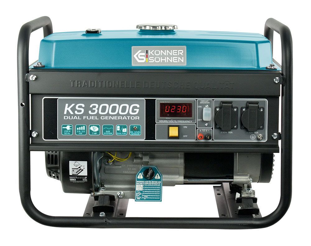 Produktbild Könner & Söhnen LPG/Benzin-Generator  KS 3000G bild 13