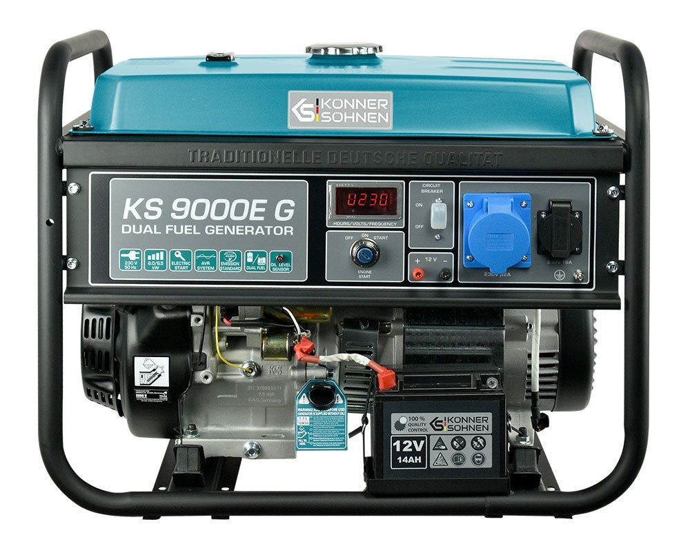 Produktbild Könner & Söhnen LPG/Benzin-Generator  KS 9000E G bild 5
