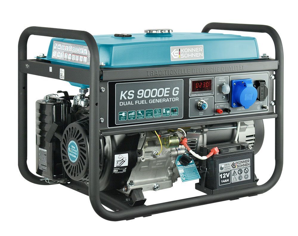 Produktbild Könner & Söhnen LPG/Benzin-Generator  KS 9000E G bild 6