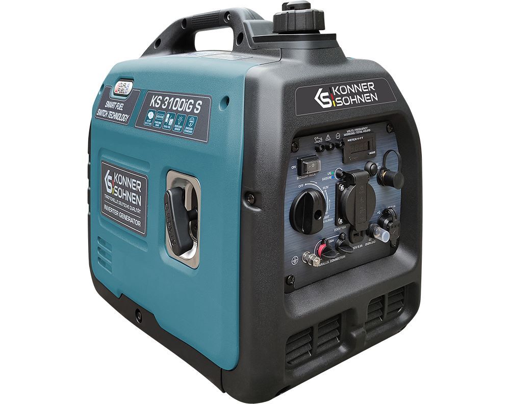 Produktbild Könner & Söhnen LPG Benzin Inverter Generator KS 3100iG S