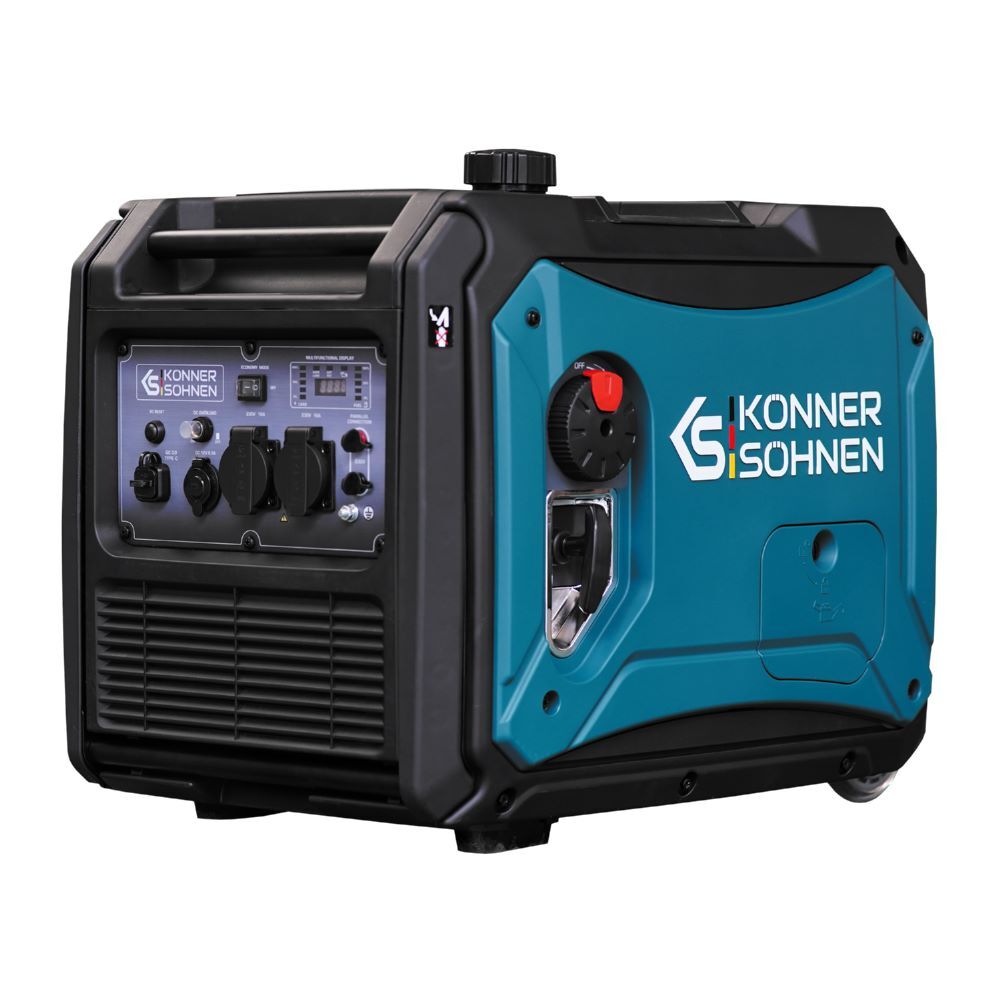 Produktbild Könner & Söhnen LPG Benzin Inverter Generator KS 4000iEG S