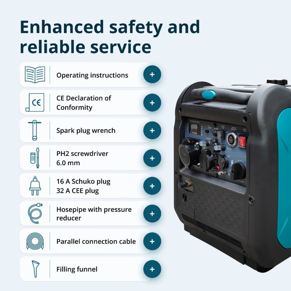 Produktbild Könner & Söhnen LPG/Benzin-Inverter-Generator KS 5500iEG S bild 3