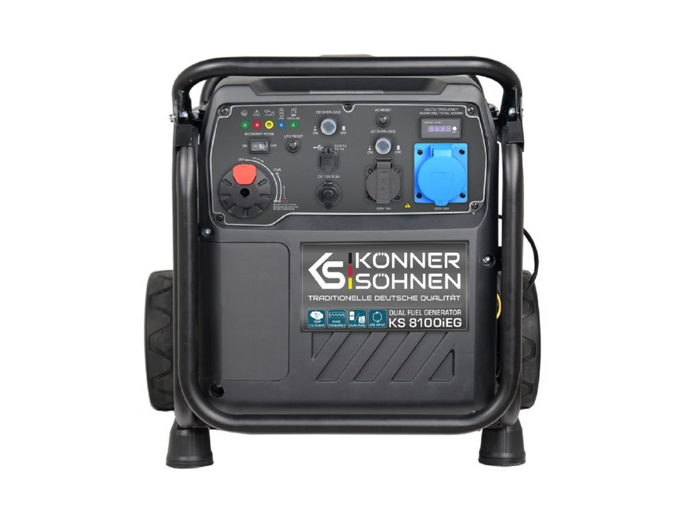 Produktbild Könner & Söhnen LPG/Benzin-Inverter-Generator KS 8100iEG bild 11