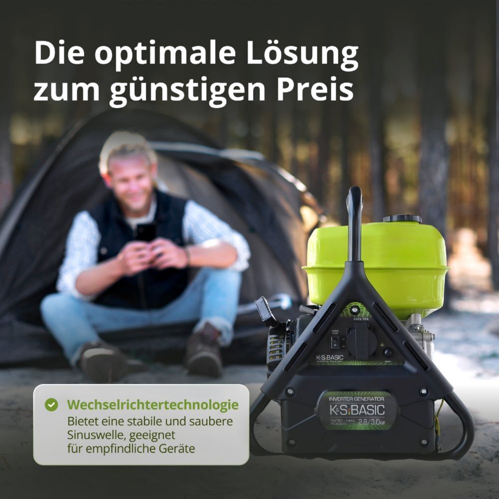 Produktbild Könner & Söhnen Inverter Generator KSB 31i bild 9