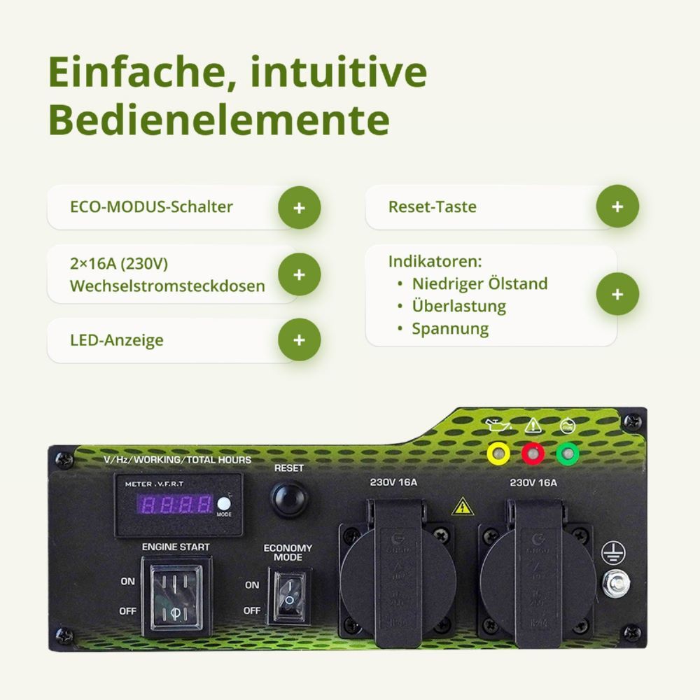 Produktbild Könner & Söhnen Inverter-Generator KSB 35i bild 8