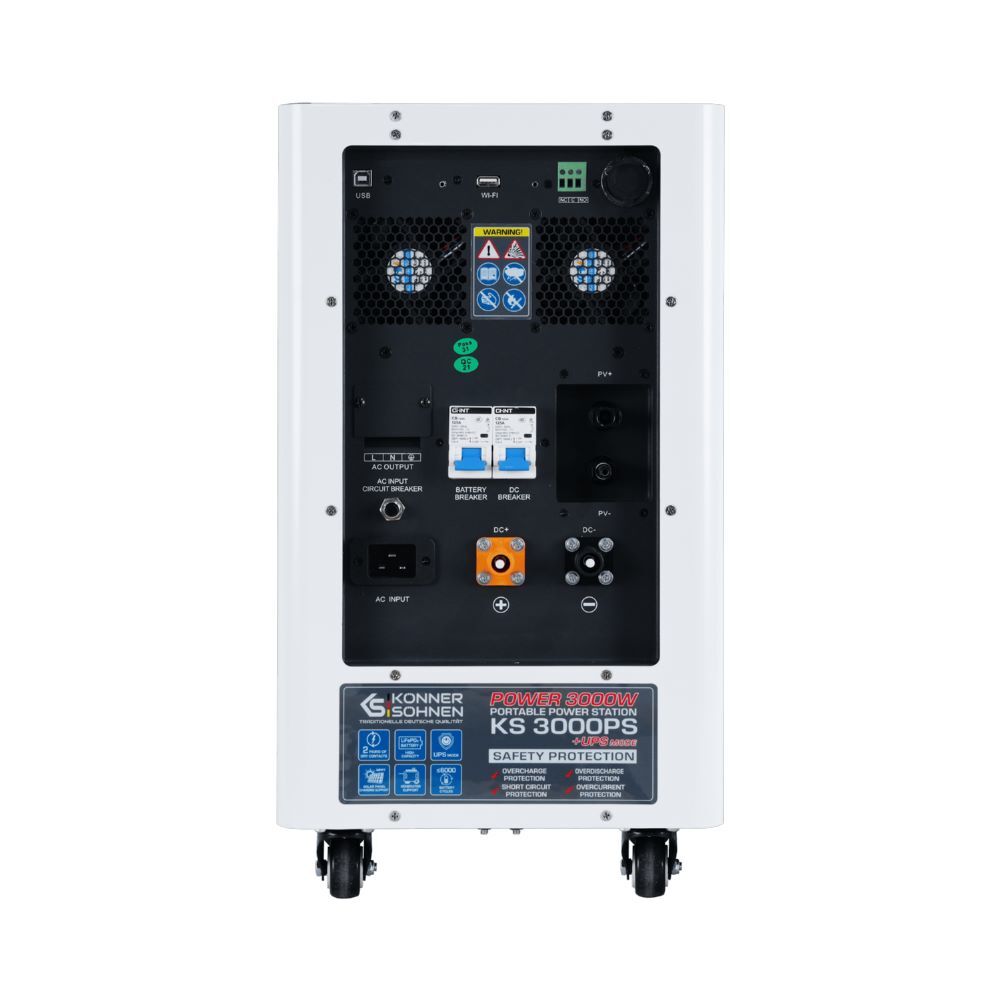 Produktbild Könner & Söhnen Tragbare 3-in-1 Stromstation KS 3000PS