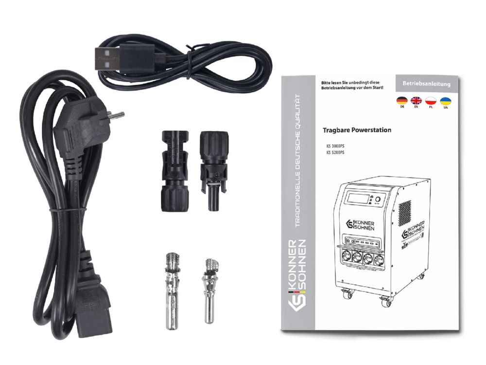 Produktbild Könner & Söhnen Tragbare 3-in-1-Stromstation KS 3000PS bild 18