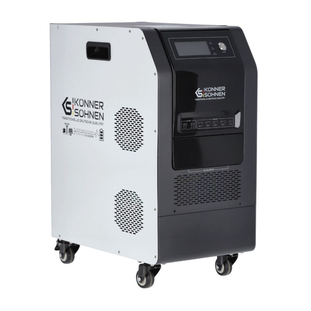 Produktbild Könner & Söhnen Tragbare 3-in-1-Stromstation KS 5200PS