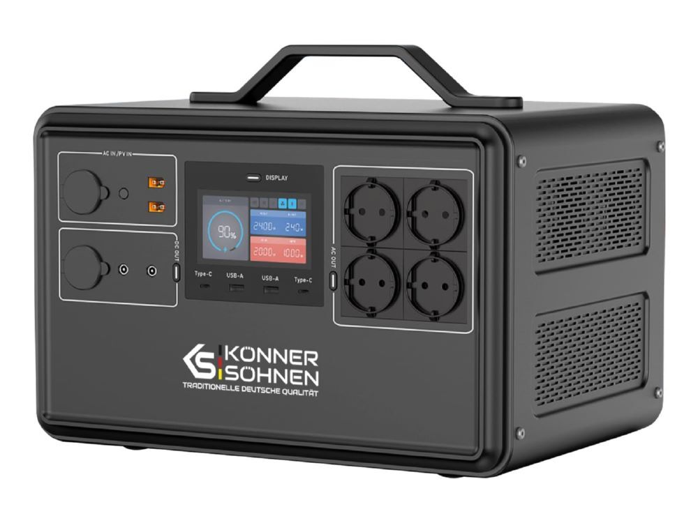 Produktbild Könner & Söhnen Tragbare Powerstation KS 2400PS