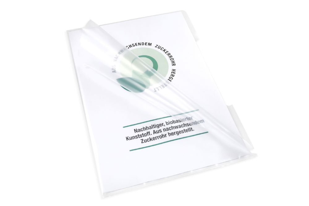 Produktbild EICHNER Aktenhülle L Hülle LDPEF olie Bio Based aus Zuckerrohr 100 µm