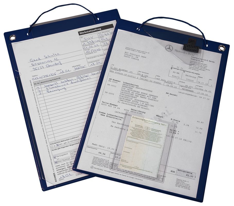 Eichner Auftragstasche Premium Blau Produktbild Eichner Auftragstasche Premium Blau