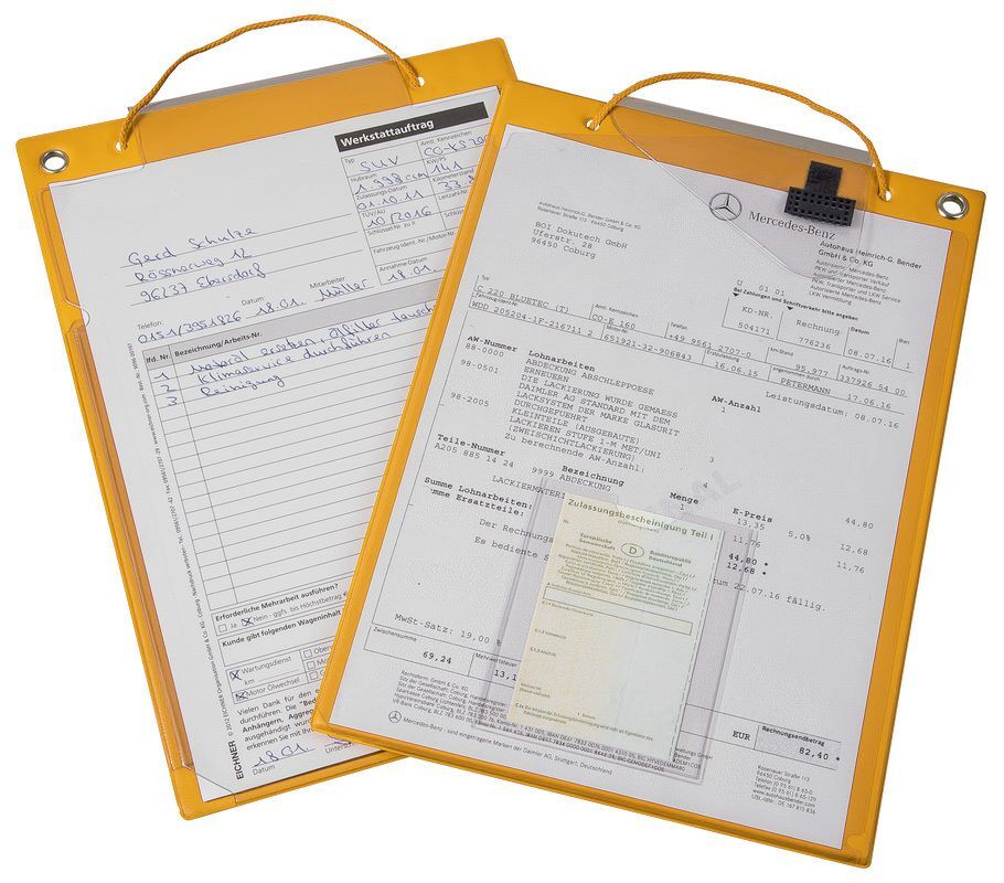 Eichner Auftragstasche Premium Gelb Produktbild Eichner Auftragstasche Premium Gelb