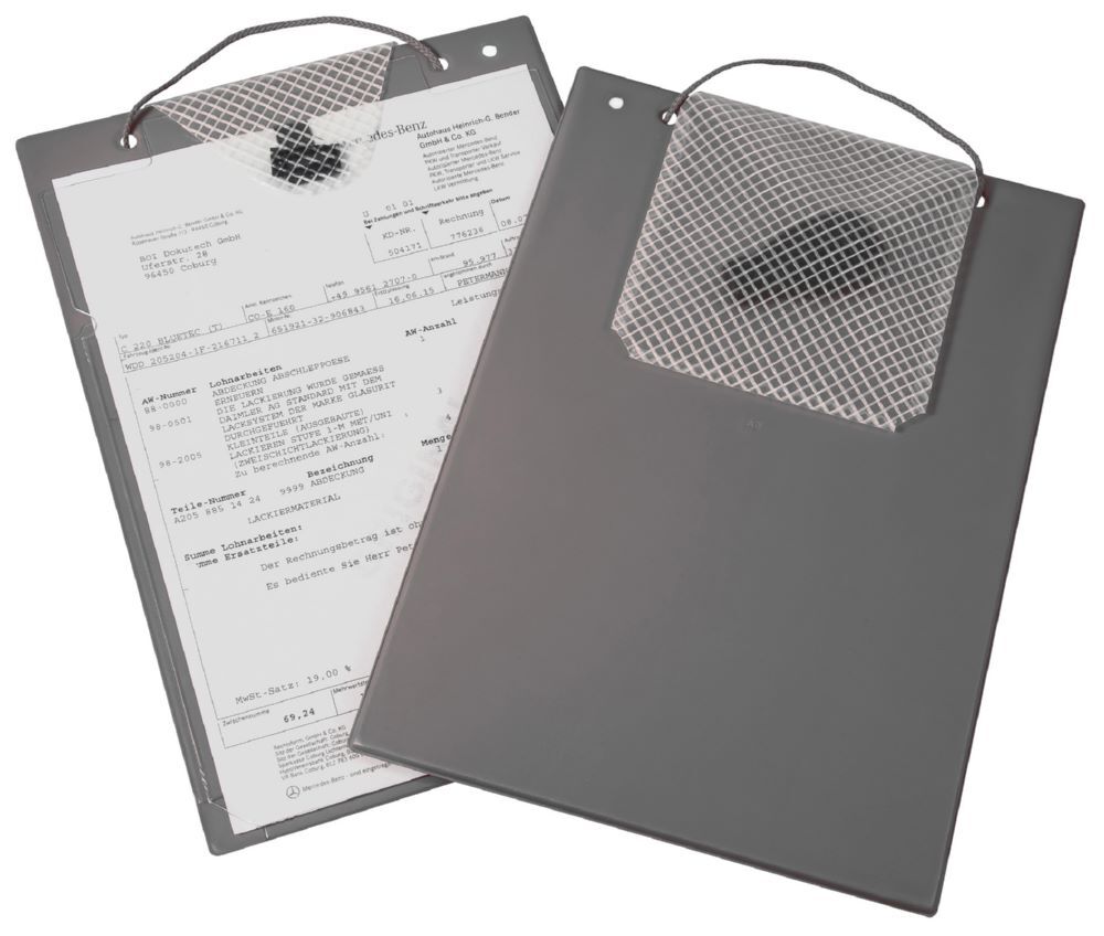 Eichner Auftragstasche Turbo mit Schlüsselfach Grau Produktbild Eichner Auftragstasche Turbo mit Schlüsselfach Grau