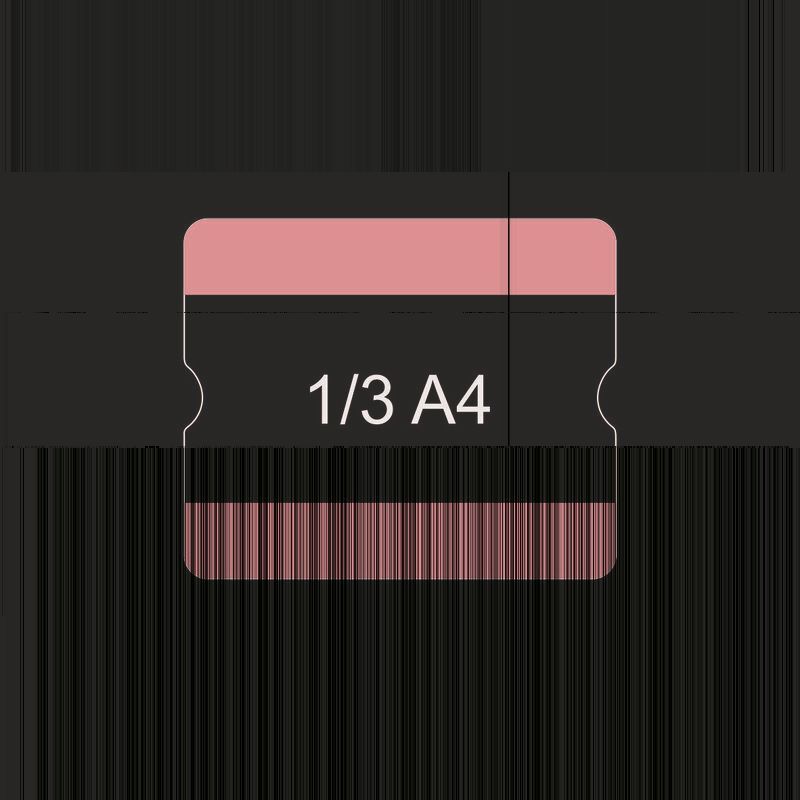 Eichner Bodenbeschriftungstasche Drittel A4 offen Grün Produktbild Eichner Bodenbeschriftungstasche Drittel A4 offen Grün