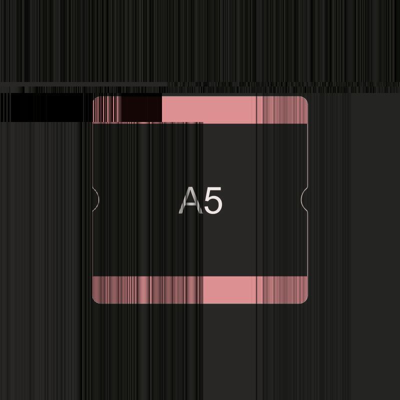 Eichner Bodenbeschriftungstasche A5 offen Grün Produktbild Eichner Bodenbeschriftungstasche A5 offen Grün