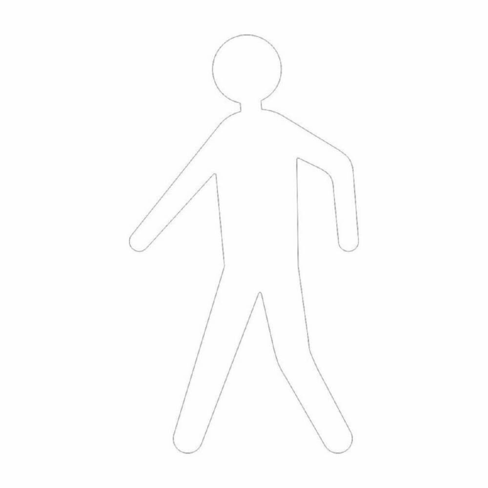 Eichner Bodenmarkierung Fußgänger weiß Produktbild Eichner Bodenmarkierung Fußgänger weiß