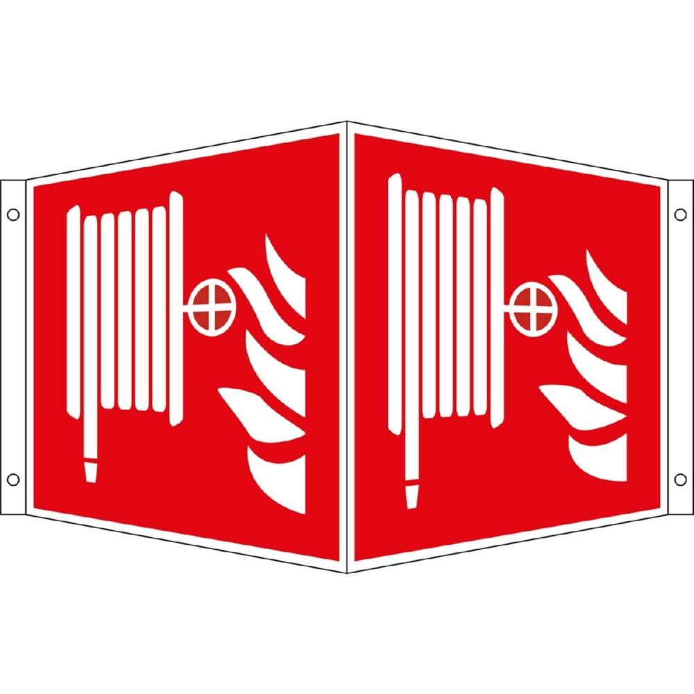 Eichner Brandschutz Winkelschild Löschschlauch Produktbild Eichner Brandschutz Winkelschild Löschschlauch