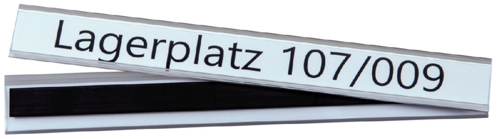 Eichner Etikettenhalter magnetisch 26 x 200 mm Produktbild Eichner Etikettenhalter magnetisch 26 x 200 mm