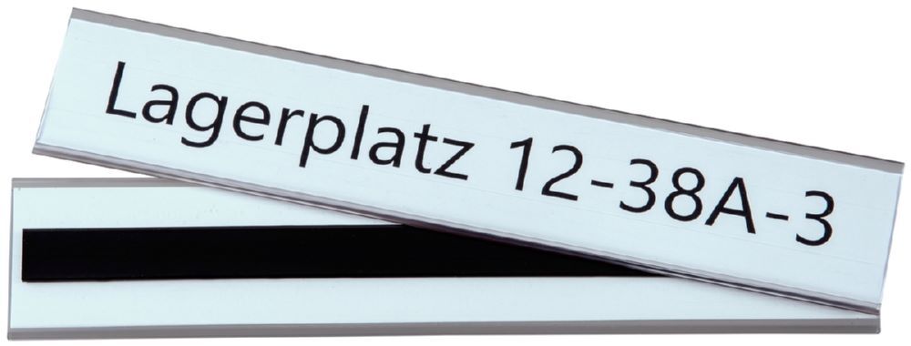 Eichner Etikettenhalter magnetisch 37 x 200 mm Produktbild Eichner Etikettenhalter magnetisch 37 x 200 mm