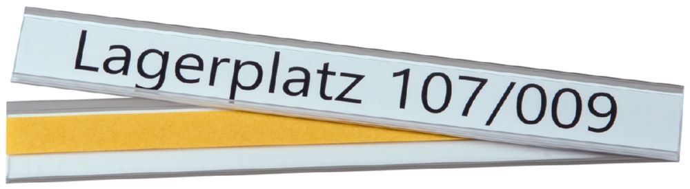 Eichner Etikettenhalter selbstklebend 26 x 200 mm Produktbild Eichner Etikettenhalter selbstklebend 26 x 200 mm