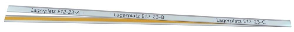 Eichner Etikettenhalter selbstklebend 26 x 1000 mm Produktbild Eichner Etikettenhalter selbstklebend 26 x 1000 mm