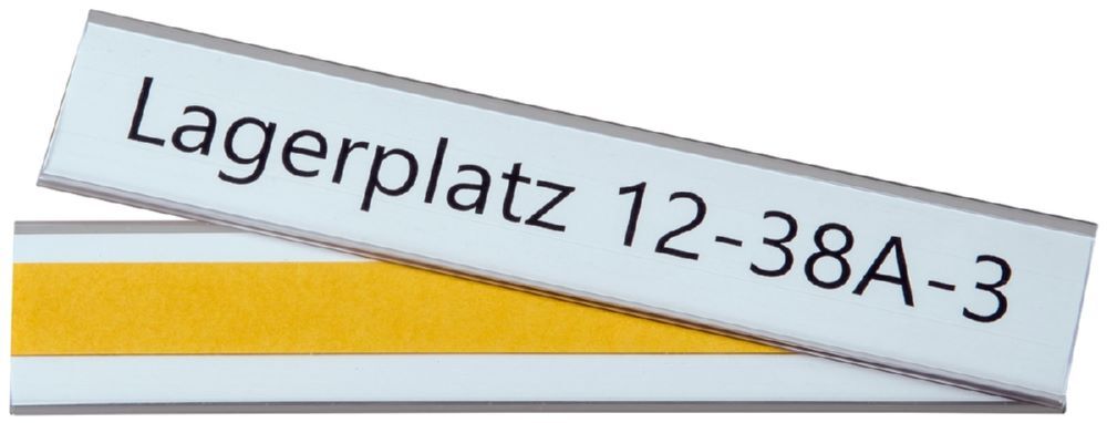 Eichner Etikettenhalter selbstklebend 39 x 200 mm Produktbild Eichner Etikettenhalter selbstklebend 39 x 200 mm