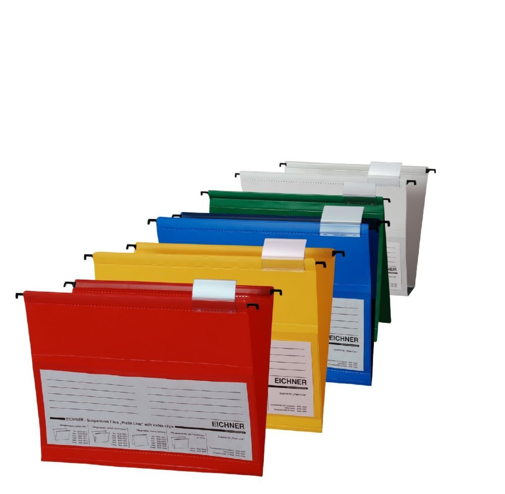 Eichner Hängemappe Platin Line aus PVC Sortiert Produktbild Eichner Hängemappe Platin Line aus PVC Sortiert