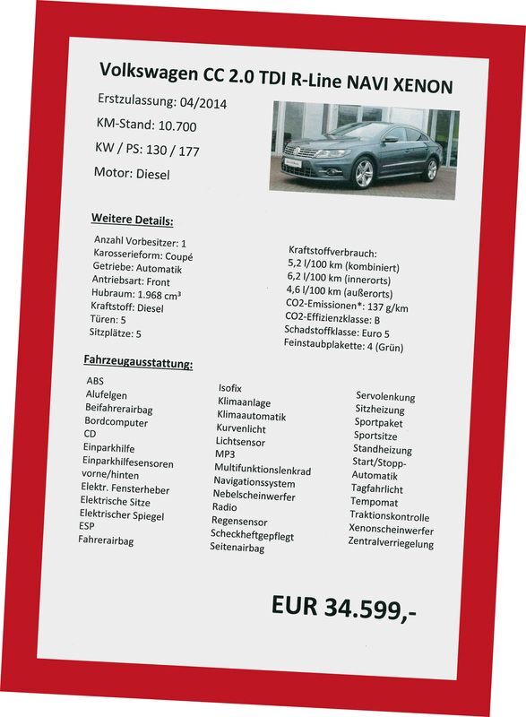 Eichner Hafttasche DIN A4 Rot Produktbild Eichner Hafttasche DIN A4 Rot