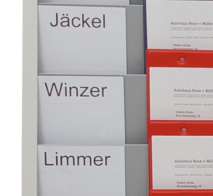 Eichner Indexkarten für Planungstafeln weiß Produktbild Eichner Indexkarten für Planungstafeln weiß