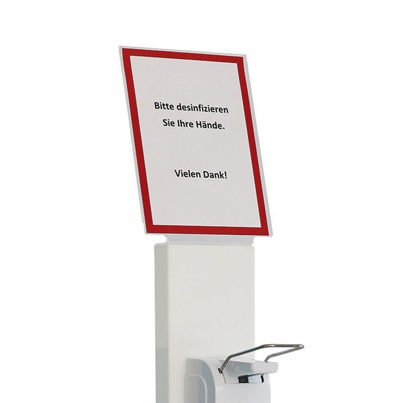 Eichner Infoboard aus Acrylglas transparent  Produktbild Eichner Infoboard aus Acrylglas transparent