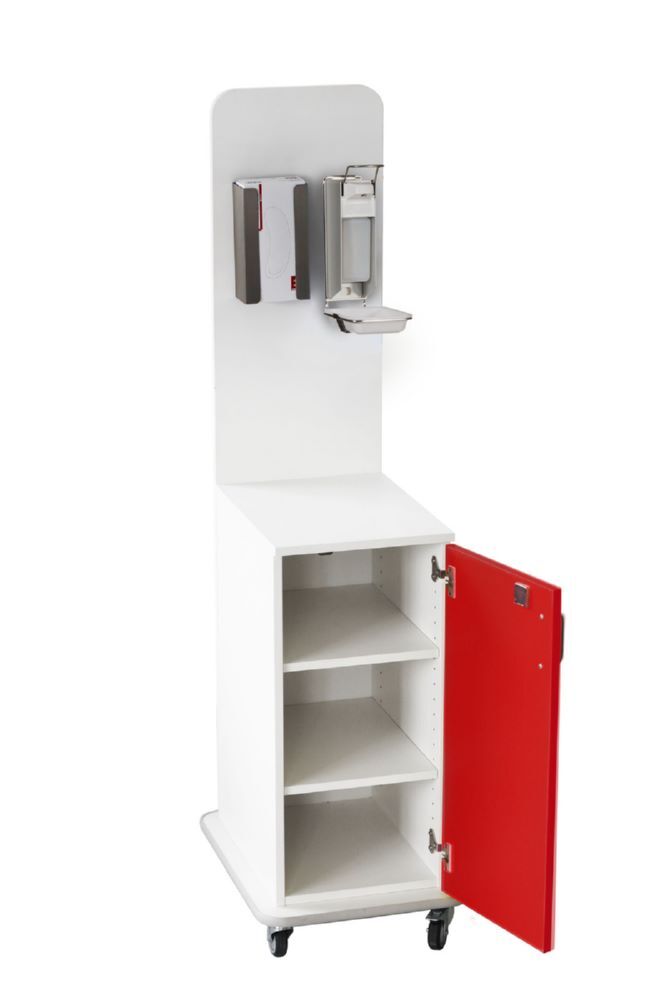 Produktbild EICHNER Isolierwagen MRE Arktur Eco Korpus weiß Tür rot Katalogmodell fahrbar