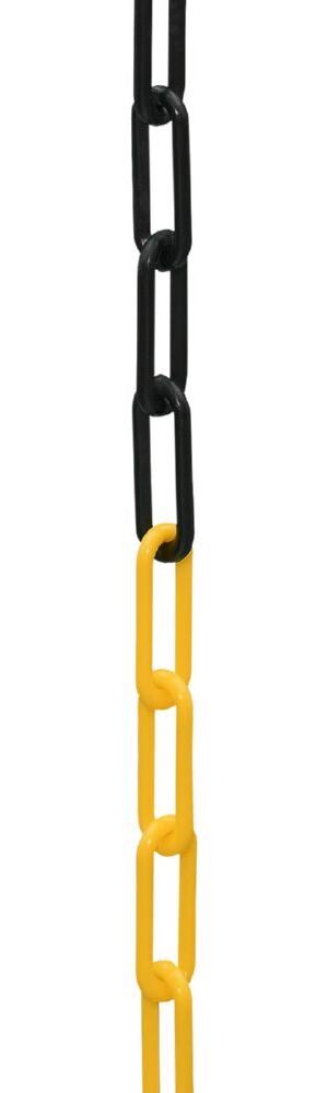 Produktbild EICHNER Kunststoffkette 6 x 42 mm schwarz gelb