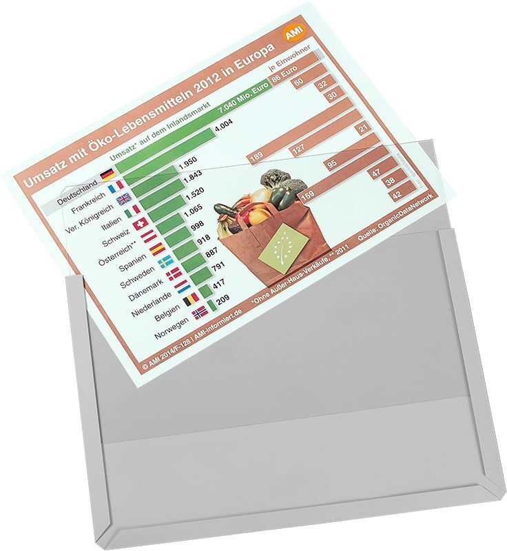 Eichner Magnet Sichttasche DIN A4 Transparent 305 x 217 mm Produktbild Eichner Magnet Sichttasche DIN A4 Transparent 305 x 217 mm