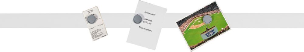 Eichner Magnet Wandleiste 1000 x 50 mm Weiß Produktbild Eichner Magnet Wandleiste 1000 x 50 mm Weiß