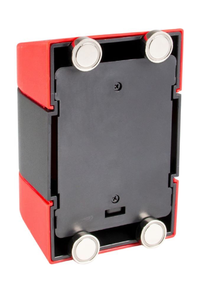 Produktbild Magnetisches Absperrband beids. magnetisch 4,6 m Gurtband Farbe: Rot-Weiß   bild 4