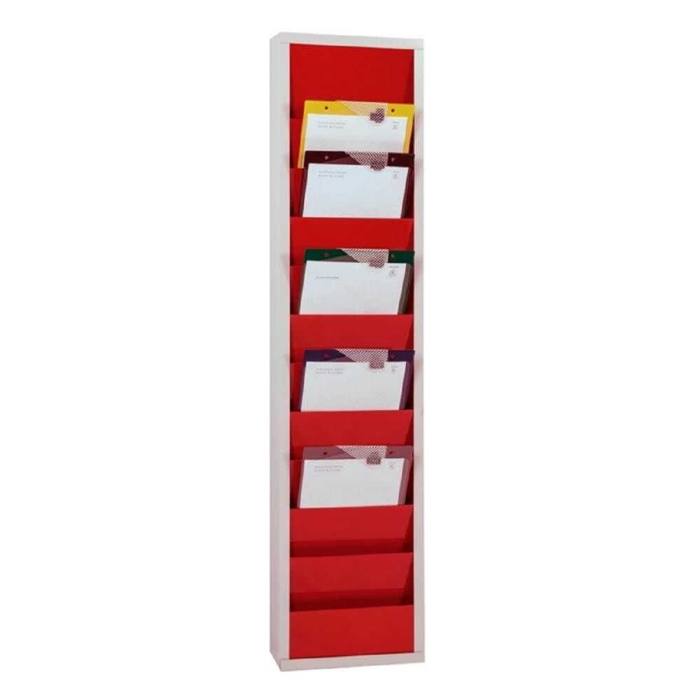 Eichner Metall Plantafel für den Werkstattbereich einreihig 315x1280mm rot Produktbild Eichner Metall Plantafel für den Werkstattbereich einreihig 315x1280mm rot